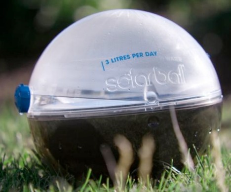 كرة الشمس.. اختراع بسيط ورخيص لتنقية المياه  Solar-ball-water-ball-photo
